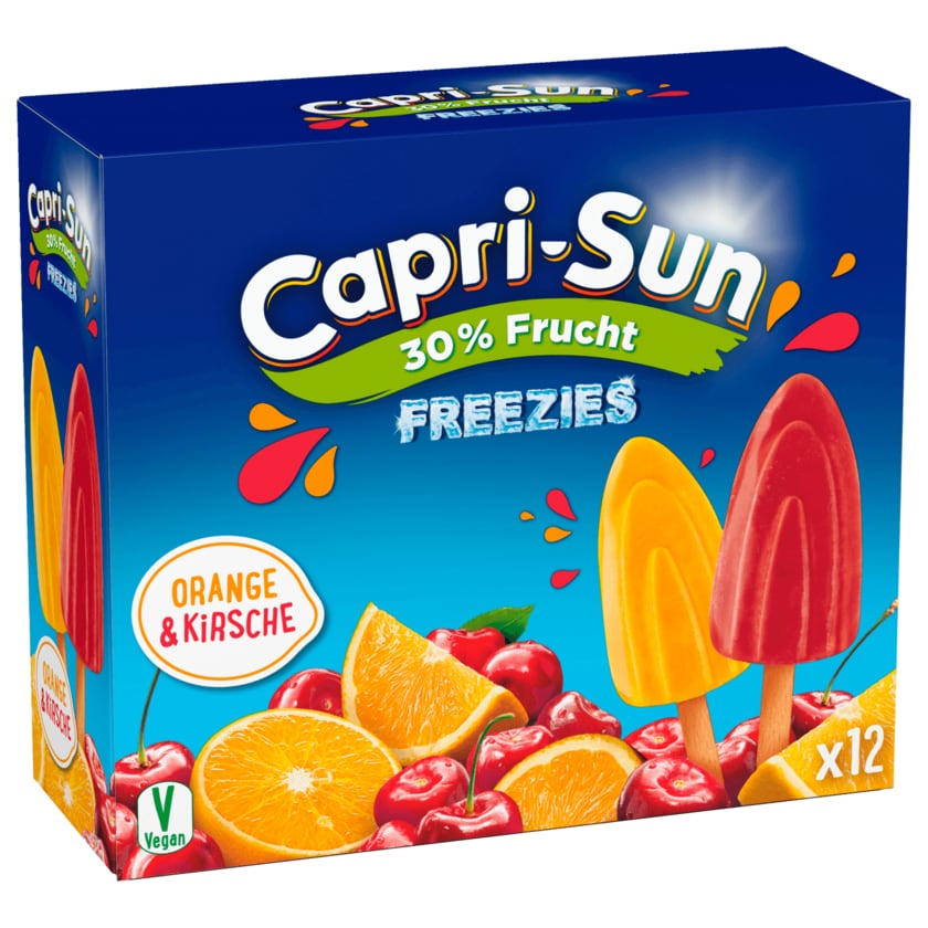 Capri-Sun Freezies Orange und Kirsche 12x35ml